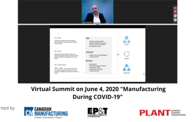 Manufacturing During COVID-19 Virtual Summit