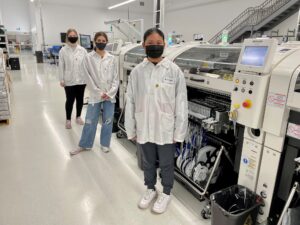 Take our kid to work day on manufacturing floor