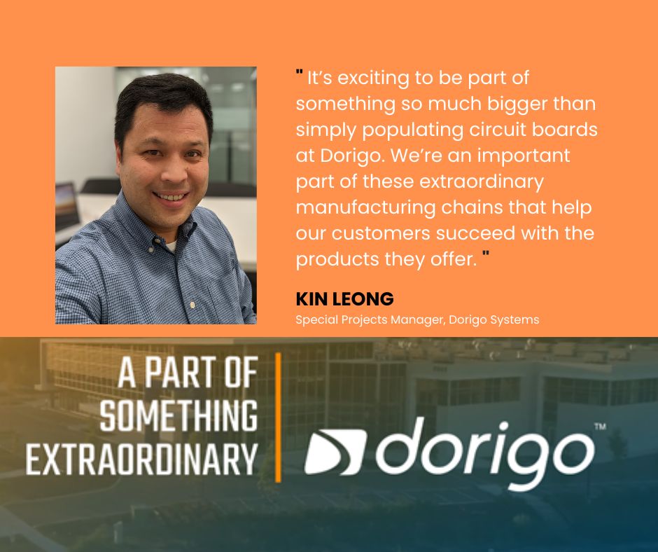 Part of Something Extraordinary - Interview with Kin Leong - Dorigo Systems