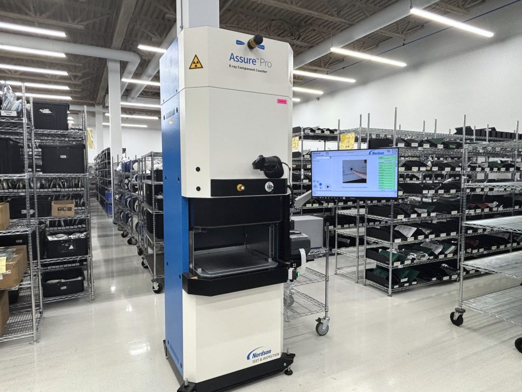 Component Counting Automation Ensures Accuracy and Traceability.